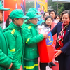 The Tet supportive programme has provided assistance to over 26.2 million union members and workers facing difficult circumstances in a decade. (Photo: congly.vn)