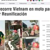 Prensa Latina article reports on Tran Van Thanh's journey. (Photo: VNA) 