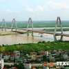 Nhat Tan bridge in Hanoi (Photo: VNA)
