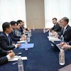Ministerial-level negotiation session between Vietnamese Minister of Industry and Trade Nguyen Hong Dien and US Trade Representative Jamieson Greer (Photo: VNA)