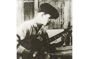 Musician Van Cao in 1947. (Photo: Tran Van Luu)