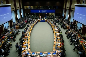 On April 17-18, the extraordinary European Summit in Brussels, Belgium, was held to reach a consensus on dealing with emerging challenges. (Photo via VNA)