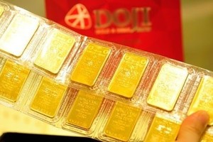 Another bidding session for 16,800 taels of gold bullion will be held on April 25. (Photo: VNA)