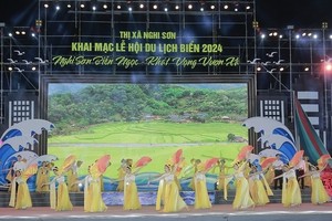 A performance at the opening ceremony (Photo: baothanhhoa.vn)