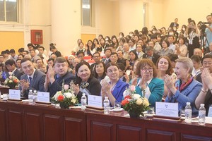 Delegates at the conference.