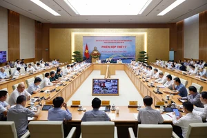 The 17th meeting of the State steering committee for national and key transport projects on May 10. (Photo: NDO)