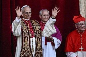 Pope Leo XIV from the balcony of St. Peter's Basilica on May 8. (Photo: AFP/VNA)