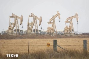 An oil rig in Texas, the US (Photo: Xinhua/VNA)