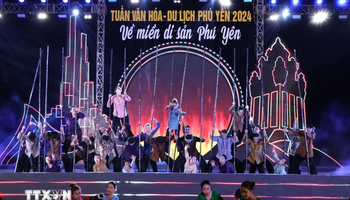 Phu Yen Culture-Tourism Week 2024 opens (Photo: VNA)