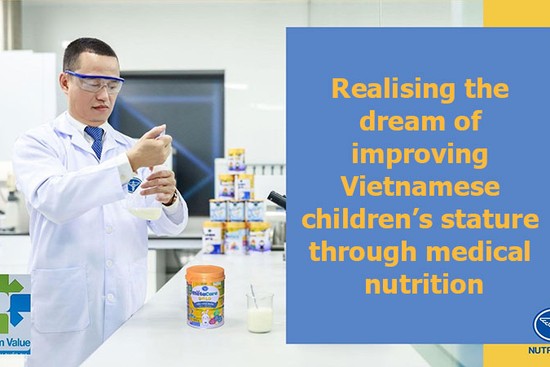 Realising the dream of improving Vietnamese children’s stature through medical nutrition