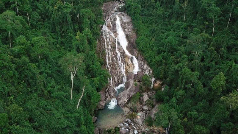 Ma Hao waterfall is famous for its pristine beauty. (Photo: daidoanket.vn)