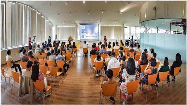 Opening ceremony of new academic year at Budapest Vietnamese-language centre (Photo: VNA)
