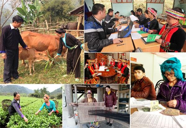 Many programmes and projects have been launched to facilitate socio-economic development in ethnic minority-inhabited and mountainous areas (Photo: VGP)