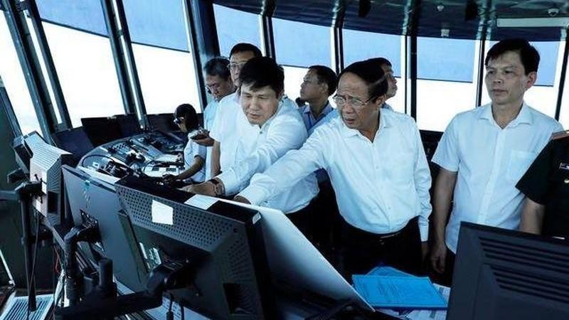 Deputy Prime Minister Le Van Thanh inspects planning of Noi Bai International Airport (Photo: VGP)