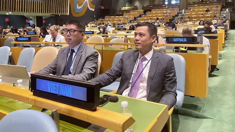 The UNGA passes pandemic response resolution co-introduced by Vietnam. (Photo: VNA)