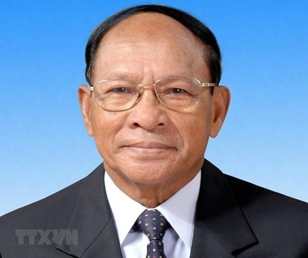 President of the Cambodian National Assembly Samdech Heng Samrin. (Source: VNA)