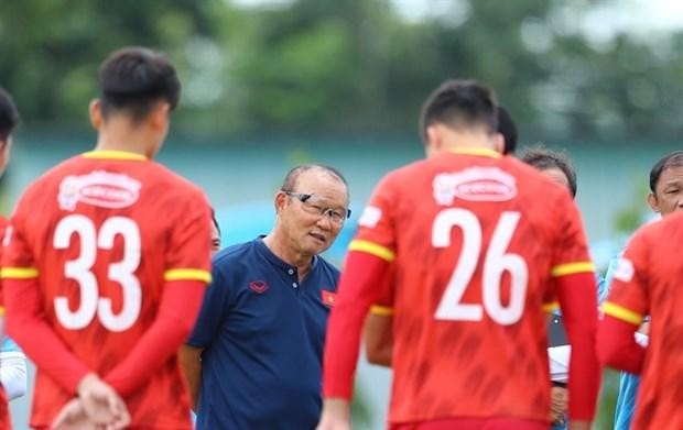 Coach Park Hang-seo names 31 players in preparation for December's AFF Cup. (Photo courtesy of VFF)