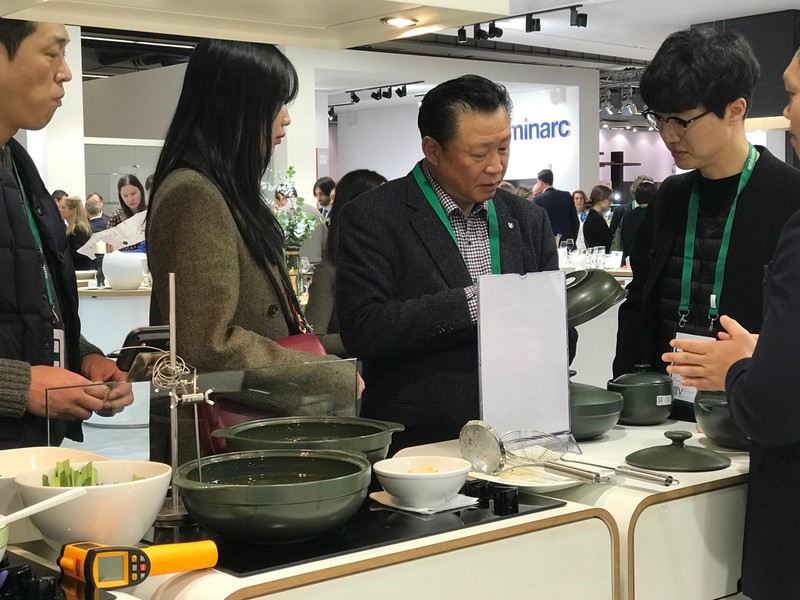 Minh Long pottery products introduced at the 2020 Ambiente Frankfurt Fair. (Photo: minhlong.com.vn)