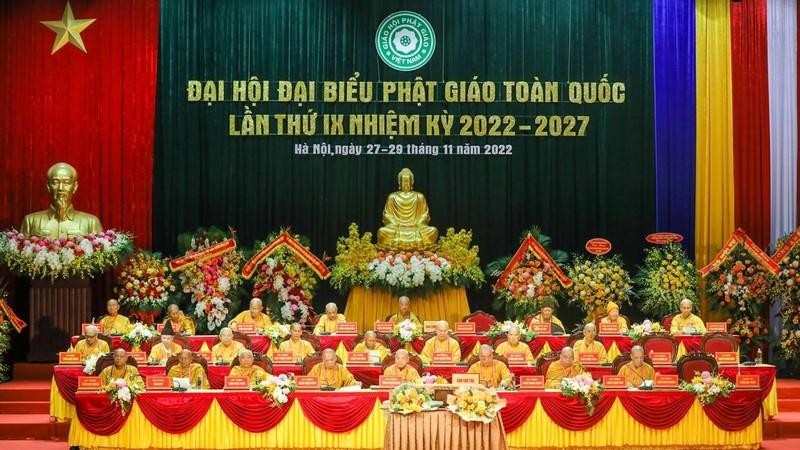 Overview of 9th National Buddhist Congress (Photo: NDO)