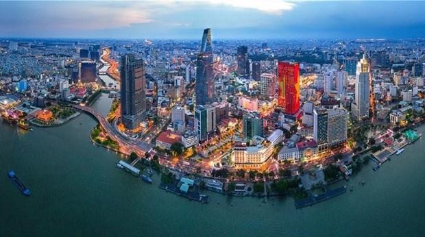 A view of Ho Chi Minh City from above (Photo: VNA)