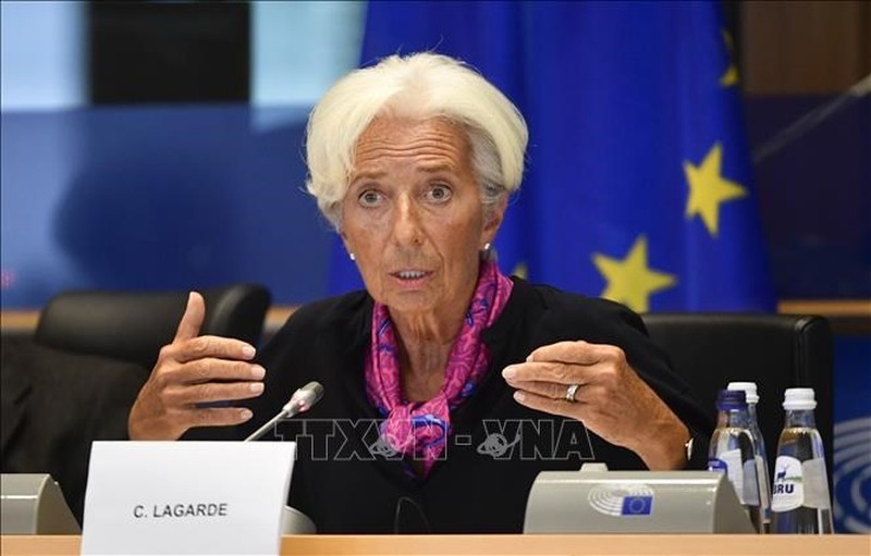 The ECB's President Christine Lagarde. (Photo: AFP/VNA)