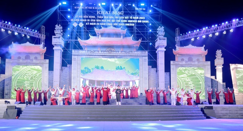 Intangible cultural heritages gather in the ancestral land | Nhan Dan ...