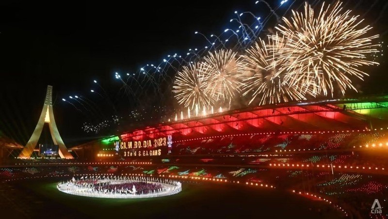 The opening ceremony of the 32nd SEA Games on May 5, 2023. (Photo: CNA)