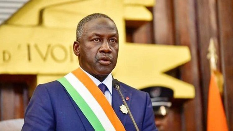 President of Côte d’Ivoire's National Assembly Adama Bictogo (Ảnh: quochoi.vn) 