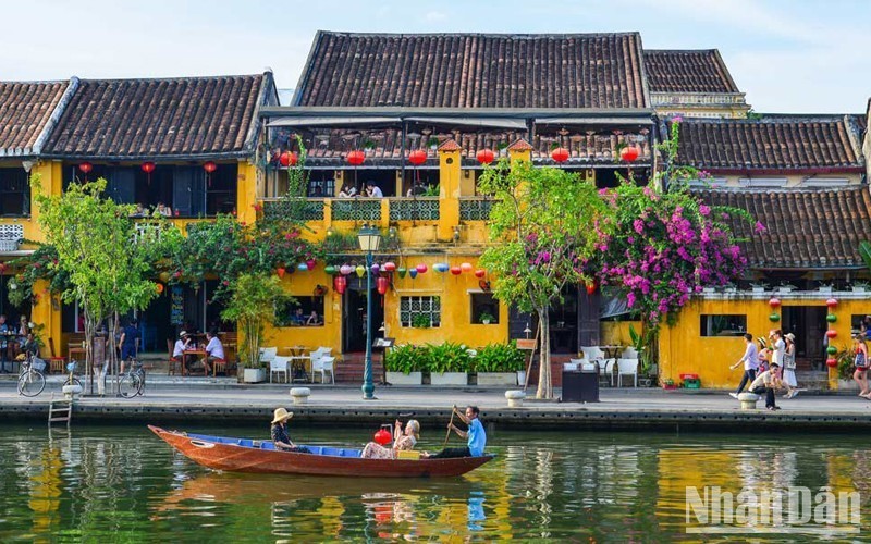 Hoi An ancient town in Quang Nam Province. 