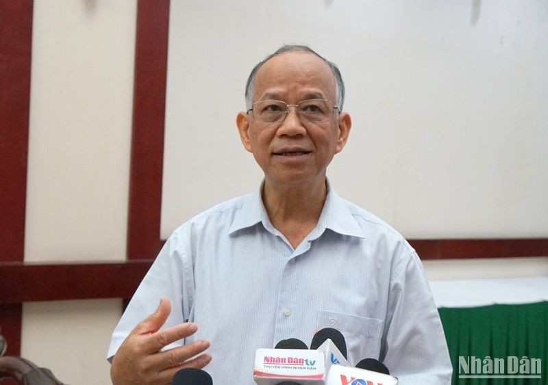 Economist, Dr. Nguyen Minh Phong (Photo: TRUNG HUNG)