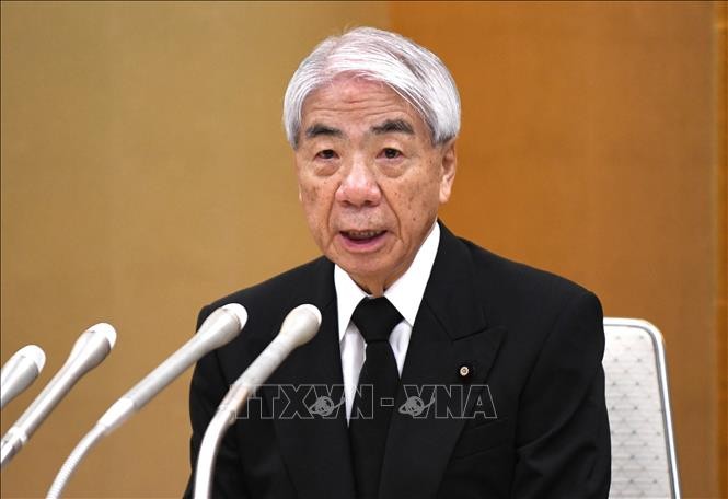 President of the House of Councillors of Japan Otsuji Hidehisa (Photo: AFP/VNA)