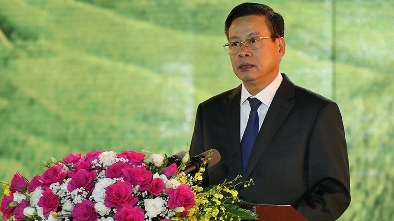 Chairman of the People's Committee of Ha Giang Province Nguyen Van Son delivered the opening speech.