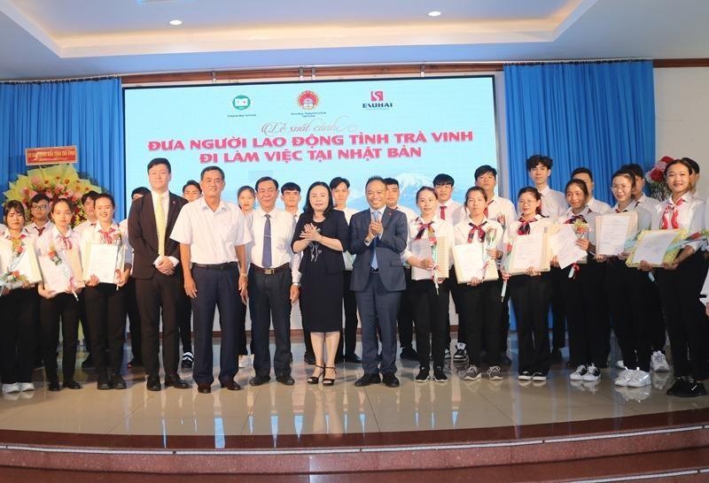 The young people of Tra Vinh province have been recruited and will be able to work in Japan in the near future.