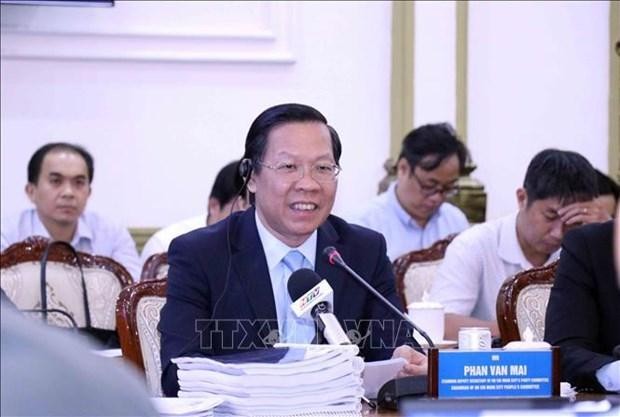 Chairman of the provincial People’s Committee Phan Van Mai (Photo: VNA)
