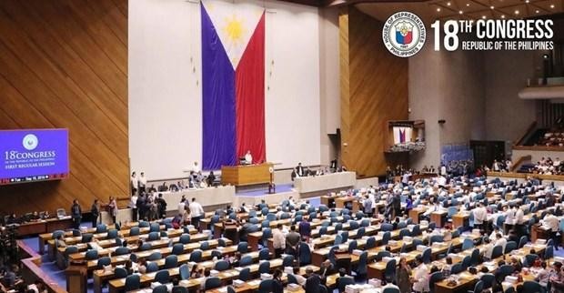 At the meeting of the House of Representatives of the Philippines (Photo: congress.gov.ph)