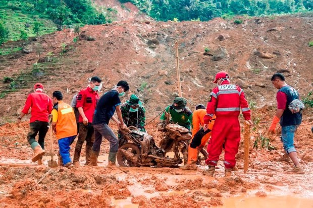 Death toll from Indonesia's landslides on March 11 rises to 44 (Photo: https: reuters.com)