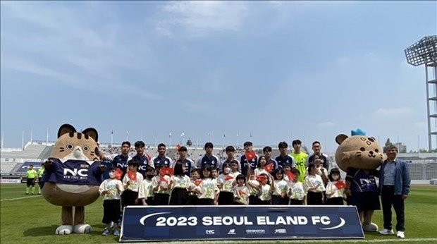 Seoul E-Land FC organises the event "Come on Seoul E-Land FC! Vietnam Day" to welcome Vietnamese fans in particular, as well as supporters of the club in general. (Photo:VNA)