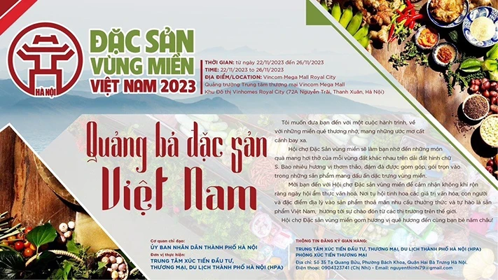 Vietnam Local Specialties Fair 2023 to take place in November