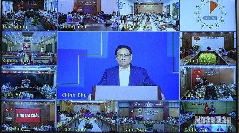 Prime Minister Pham Minh Chinh chairs national urban conference 2022 (Photo: NDO/Tran Hai)