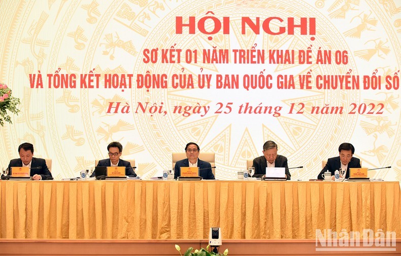 At the meeting (Photo: NDO/Tran Hai)