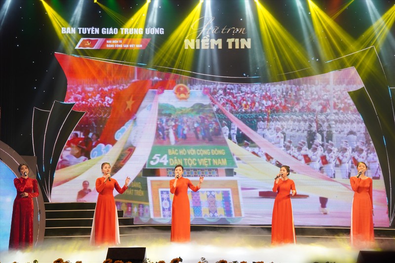 A performance at the programme. (Photo: laodong.vn)
