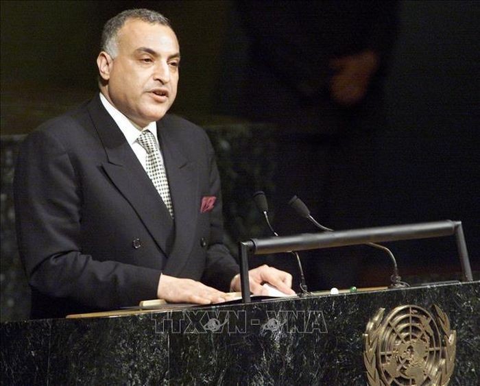 Ahmed Attaf speaks at the 53rd session of the United Nations General Assembly in New York. (File photo: AFP/VNA)