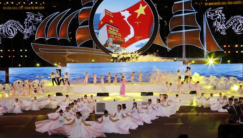 At the opening ceremony of Nha Trang Sea Festival 2019 (Photo: qdnd.vn)