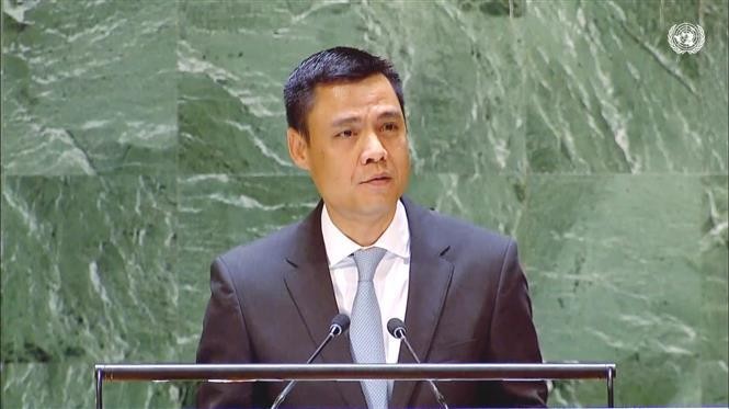 Ambassador Dang Hoang Giang, Vietnam's Permanent Representative to the United Nations. (Photo: VNA)