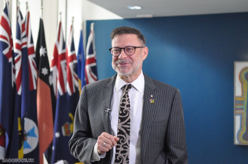Australian Ambassador to Vietnam Andrew Goledzinowski (Photo: baoquocte.vn)