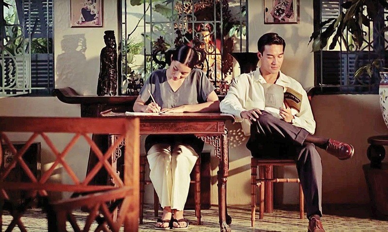 A scene in the Vietnamese movie "The smell of green papaya", which is the first Vietnamese film nominated for the Oscar for the best foreign-language film. (Photo: Galaxy Play)