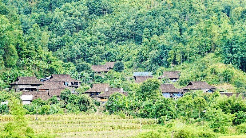Kim Hy Commune is now home to 123 traditional stilt houses of Tay ethnic group 