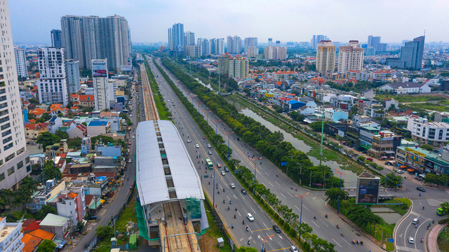 The urban area in the East of Ho Chi Minh City. (Photo: PLO)