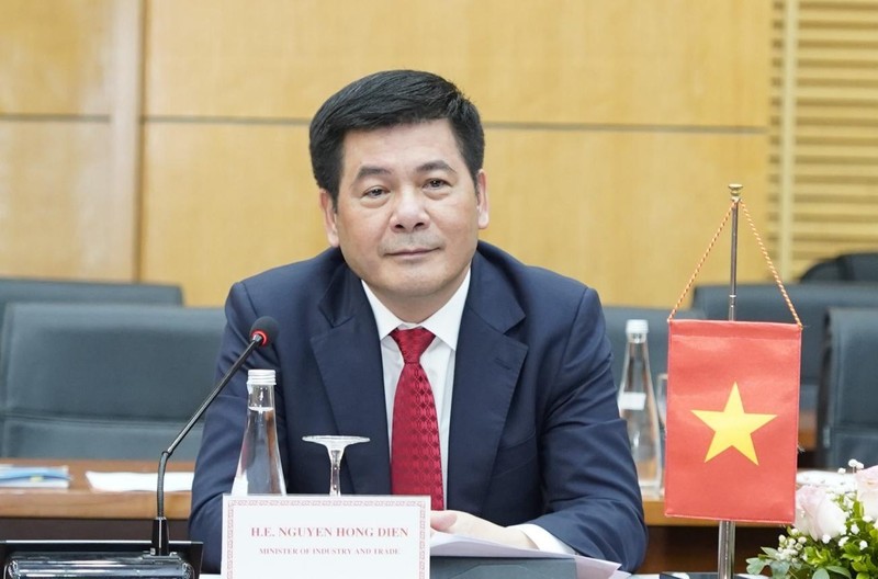 Vietnamese Minister of Industry and Trade Nguyen Hong Dien (Photo: moit.gov.vn)