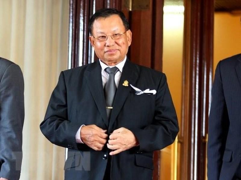 President of the Cambodian Senate Samdech Say Chhum. (Photo: VNA)